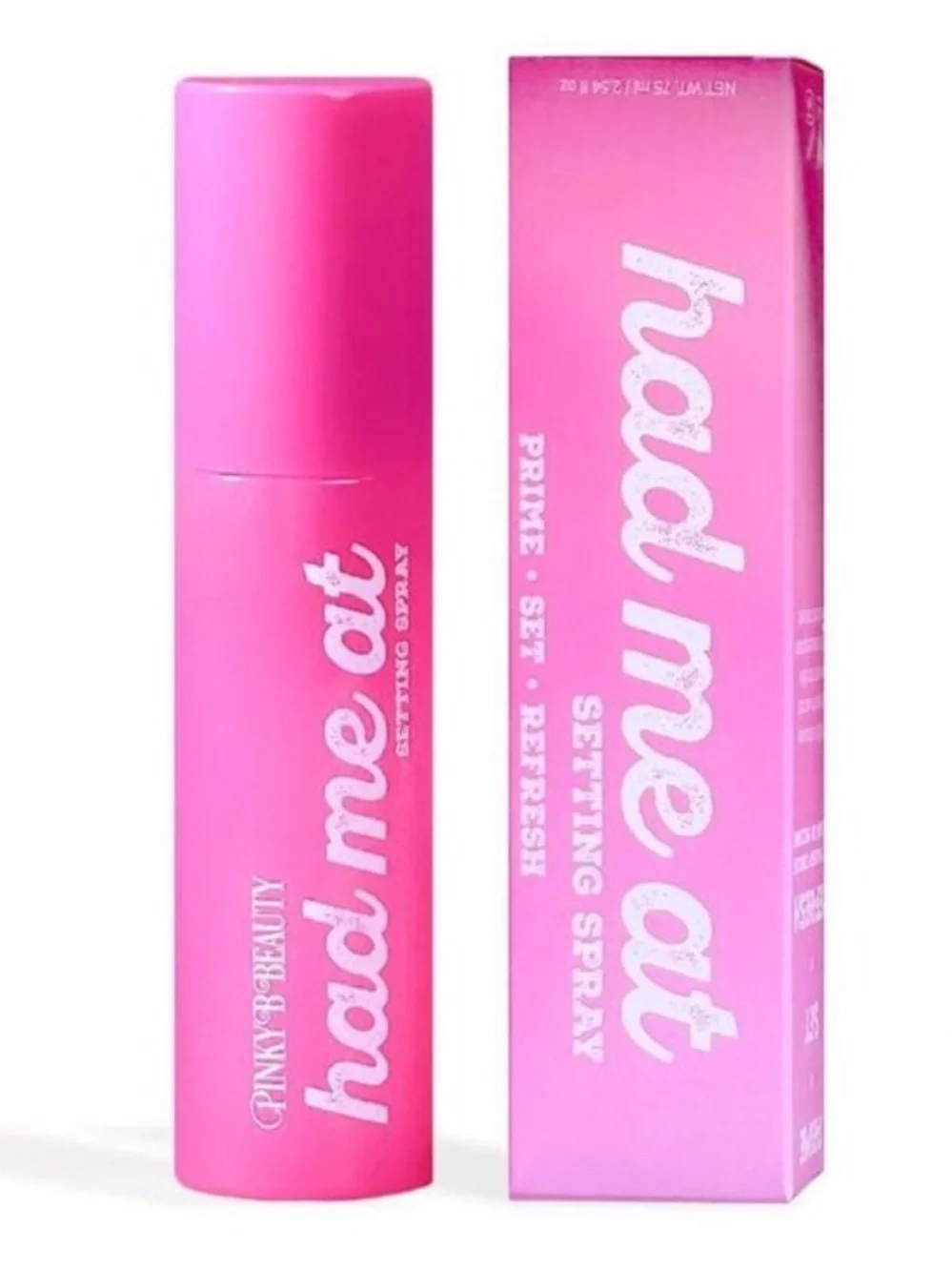 PINKY B COSMETICS Had Me At Setting Spray 75ml BRAND NEW IN BOX